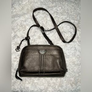 Brighton Gunmetal Crossbody Purse